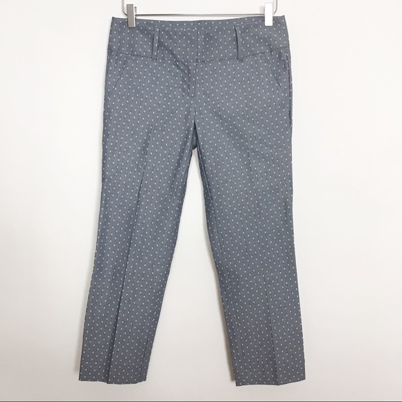 Ann Taylor Signature printed cotton pants 0 NWOT - Picture 1 of 8